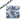 LXINDIA gift wrapper Aakar Pack of 5 Gift Wrapping Paper Sheet (Blue Flycatcher)