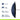 LX INDIA Umbrella ABSORBIA Big Straight and Stick Umbrella Blue