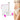 LX INDIA Trimmer AGARO Rechargeable 3-in-1 Multi Trimmer For Women (White)