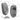 LX INDIA Mice Archer Tech Lab Precision 400 Bluetooth Wireless Mouse with USB Receiver (Grey)