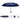 LX INDIA Umbrella ARQIVO® Windproof Travel Umbrella (Darkblue)