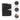 LXINDIA photo frame Art Street Wall Photo Frame (Set of 6) Black