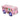 LXINDIA Toys Asian Friction Powerd Plastic Toy Bus (Multicolour) (Pack of 2)