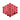 LX INDIA Wall Stickers Red Bikri Kendra Glass Hexagon 30 Mirror Stickers