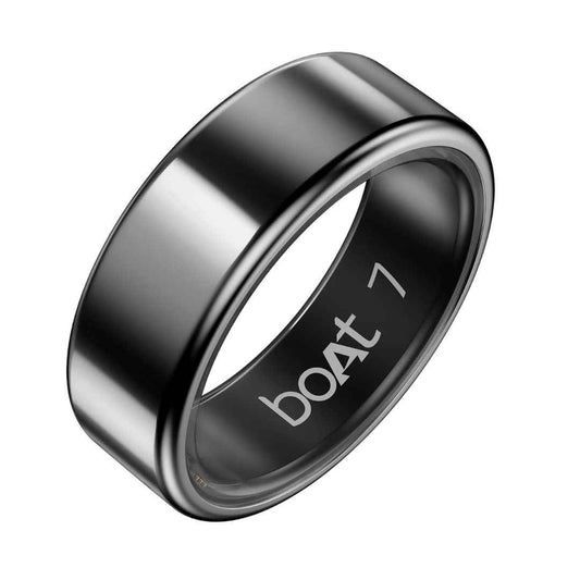 LX INDIA Smart Ring 7 boAt New Launch SmartRing Active Plus, (Midnight Black )