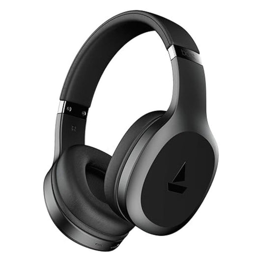 LX INDIA Headphone Active Black boAt Rockerz 412 (2025 Launch) Wireless Over Ear Headphone with Mic