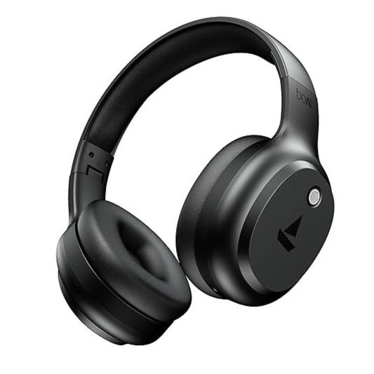 LX INDIA Headphone Black Sabre boAt Rockerz 421 (2025 Launch) Wireless Over Ear Headphone with Mic