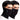 LX INDIA Face Mask Boldfit Bamboo Bandana For Men Women 2Pc Black