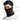 LX INDIA Face Mask Boldfit Bamboo Bandana For Men Women 2Pc Black
