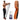 LX INDIA Health & Fitness Resistance Bands Boldfit Natural Rubber Resistance Premium Bands orange