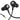 LX INDIA Earphone Boult XO Black Wired Earphones with with Mic