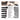 LX INDIA Makeup Brush BS-MALL Makeup Brush Set 18 Pcs with black case