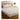 LX INDIA Bedsheet BSB HOME Glace Cotton Double Bedsheets with 2 Pillow Covers(Small Flower) (Off White)