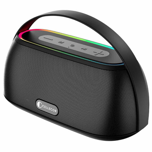 LX INDIA Speaker Black CELLECOR CLB60 Groove 10W Portable Wireless Speaker