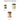 LXINDIA Containers CELLO Checkers PET Canister Set of 18 (300ml x 6, 650ml x 6, 1200 x 6)