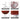 LX INDIA Chopper Cello Fine Grind Multy Utility Polypropylene Chopper with 3 Blades, Small(450ml) Brick Red