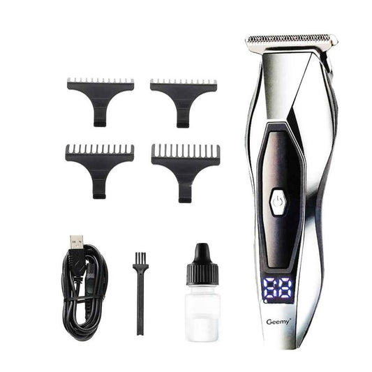 LX INDIA Trimmer Concepta Professional Hair Clipper Design Perfect Shaver (Silver)