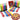 LXINDIA Rangoli CraftVatika 24 Rangoli Colour Powder Tube Kit Diwali Decoration Items Bottles Tool