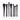 LX INDIA Makeup Brush Cuffs N Lashes The Brush Set High Performance(Makeup Brushes Set of 7)