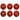 LX INDIA Cricket ball CW Maestro Red Cricket 4PC Leather Ball Pack of 6