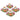 LX INDIA Candle Holders Divyakosh Decorative Flower Diya for Tealight Candle Festival (4 Pcs)