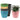 LX INDIA Self-watering plant pots DOAP 5 Self Watering Pots Setwith Inner Liner Pots (Assorted)