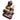 LX INDIA Buddha Monk eCraftIndia Buddha Smoke Backflow Incense Holder (7 cm x 7 cm x 12 cm, Yellow)