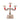 LX INDIA CAND eCraftIndia Red Candle Stand