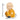 LX INDIA Buddha Monk eCraftIndia Resin 4Pcs Little Monk Cute (Multicolor)