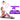 LXINDIA Yoga Pedal Pulls EDBIRET 4-Tube Pull Reducer Training Bands - Body Trimmer for Yoga & Tummy Toning