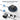 LX INDIA Earbuds EDYELL C9 Wireless Earbud Bluetooth Headphones 5.3 Black