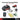 LX INDIA Drill Kit Enon Cordless Impact Drill for Home Use 12.6V, 1500Rpm 2x1.5Ah Batteries, 82 Pcs Drill Kit (XE-CD1610) Red