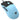 LX INDIA Mouse EvoFox Performance Series Ghost Air Ultra Lightweight (54g) Gaming Mouse Blue