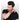 LX INDIA Face Mask FREECULTR Unisex Bamboo Plain Bandana Black and Cuban Peach