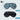 LX INDIA Eye Mask Friends of Meditation Super Smooth Sleep Mask And Blind Fold (Blue Floral)