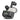 LX INDIA Earbuds FRONTECH Echo Wireless Bluetooth Earbuds (EF-0070, Black)