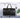 LX INDIA Travel Bag Fur Jaden Black Textured Leatherette Stylish & Spacious Weekender Duffle Bag for Travel for Men and Women (Black)