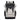 LX INDIA Travel Bag BlackGrey FUR JADEN Vegan Leather Anti Theft Casual Laptop Backpack with 15.6 Inch Laptop Pocket