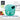 LX INDIA Chopper Ganesh Plastic Vegetable Chopper Cutter, Pool Green (725 ml)