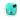 LX INDIA Chopper Ganesh Plastic Vegetable Chopper Cutter, Pool Green (725 ml)
