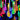LX INDIA lights Gesto Serial String Lights - 14 LED Crystal Rain Drop, 10 Feet Multicolor Fairy Lights for Home,Mandir,Pooja Room,Deepawali PACK OF 2