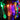 LX INDIA lights Gesto Serial String Lights - 14 LED Crystal Rain Drop, 10 Feet Multicolor Fairy Lights for Home,Mandir,Pooja Room,Deepawali PACK OF 2