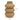 LX INDIA vases GLOBALLY INDIAN- Where Creativity Meets Living Decorative Ceramic Vase for Flowers Size-15cm, Brown)