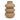 LX INDIA vases GLOBALLY INDIAN- Where Creativity Meets Living Decorative Ceramic Vase for Flowers Size-15cm, Brown)