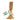LX INDIA Ashoka Stambh Goranshi Creation Eco Friendly Wooden Carved Ashoka Stambh Pillar with 2 Flags & Analog Clock Pack of 1