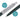 LXINDIA Pens Hauser Berlin Half Metal Ball Pen Box Pack (Blue Ink) Pack of 5