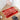 LXINDIA mats Heart Home Door Mat (Red & Cream)