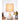 LX INDIA Fancy Lights White Homesake Modern Small Ceramic LED Table Lamp