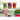 LXINDIA Bag HomeStrap Reusable Mesh Fridge Storage Bags for Fruits and Vegetables Multicolour Set of 12