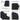 LX INDIA Wifi switch board IOTICS Smart Wifi Switch Board: 6 Switches & 2 Fan Switches. Touch Control, Remote, App Control. Voice Control with Alexa & Assistant. Smart Touch Switch Board For Home Automation (Black)